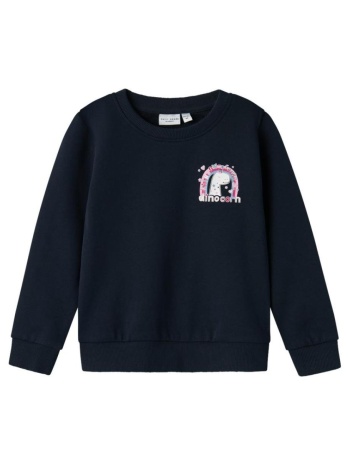 μπλούζα φούτερ κορίτσι name it-13231872-dark sapphire σε προσφορά