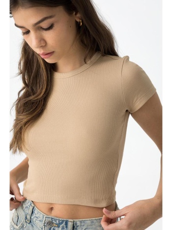 μπλούζα ριμπ κορίτσι tiffosi-10059127-168-beige σε προσφορά