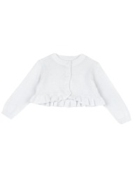ζακέτα πλεκτή κορίτσι chicco-05737-033-white