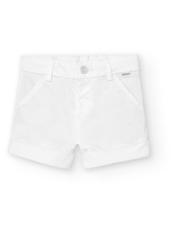 βερμούδα υφασμάτινη αγόρι boboli-718309-1100-white σε προσφορά
