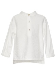 πουκάμισο μπεμπέ αγόρι two in a castle-t5410-off white