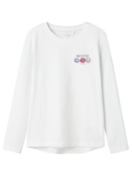 μπλούζα μακό κορίτσι name it-13224952-bright white/moods