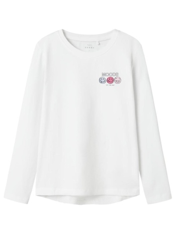μπλούζα μακό κορίτσι name it-13224952-bright white/moods σε προσφορά