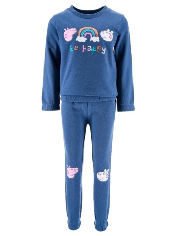 σετ φόρμα φούτερ κορίτσι peppa pig-xh1282-blue σε προσφορά