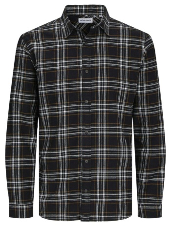 πουκάμισο αγόρι jack & jones-12258782-black/checks σε προσφορά