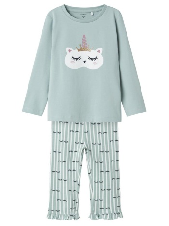 πιτζάμα μακό κορίτσι name it-13235862-gray mist σε προσφορά