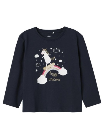 μπλούζα μακό κορίτσι name it-13234705-dark sapphire σε προσφορά