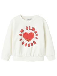 μπλούζα φούτερ κορίτσι name it-13233058-jet stream