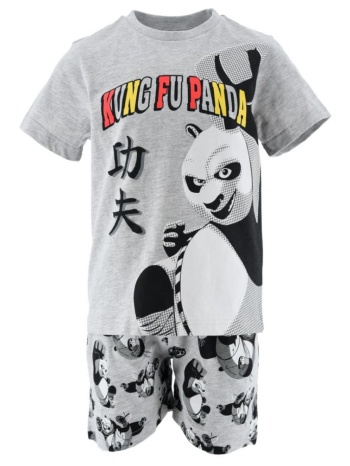 πιτζάμα μακό αγόρι kung fu panda-ex2108-lgrey σε προσφορά
