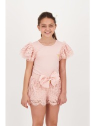 σορτς δαντέλα κορίτσι angel`s face-dorothy/pale.pink-pale pink