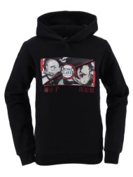 μπλούζα φούτερ αγόρι anime demon slayer-hw1236-black