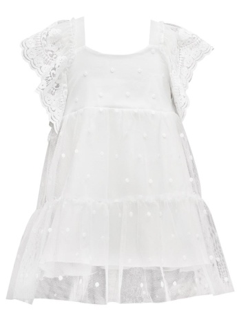 φόρεμα δαντέλα κορίτσι two in a castle-t4179- white σε προσφορά