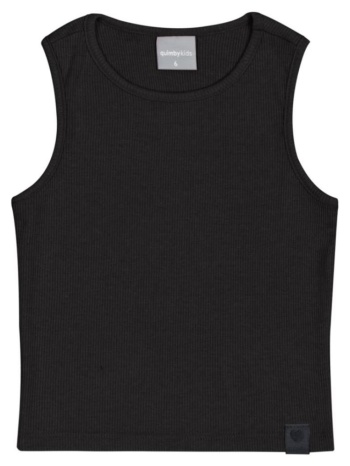 μπλούζα μακό ριμπ κορίτσι quimby kids-0807-34005-black σε προσφορά