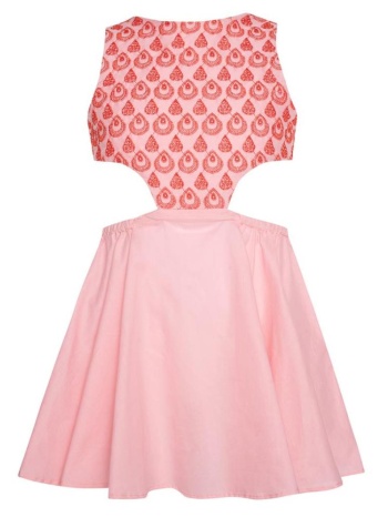 φόρεμα υφασμάτινο κορίτσι two in a castle-t6024-pink σε προσφορά