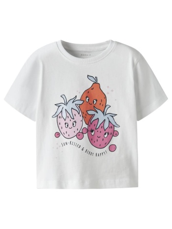 μπλούζα μακό κορίτσι name it-13238066-lucent white σε προσφορά