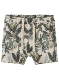 βερμούδα μπεμπέ αγόρι name it-13190172-oatmeal organic cotton