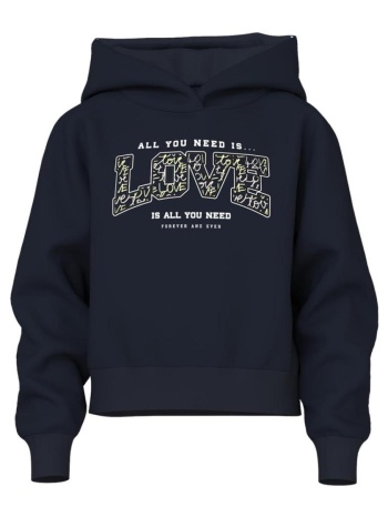 μπλούζα φούτερ κορίτσι name it-13235111-dark sapphire σε προσφορά