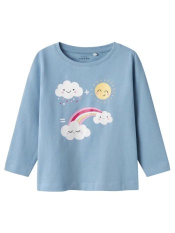 μπλούζα μακό κορίτσι name it-13224958-endless sky σε προσφορά