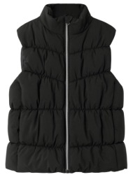 μπουφάν αμάνικο κορίτσι name it-13231763-black