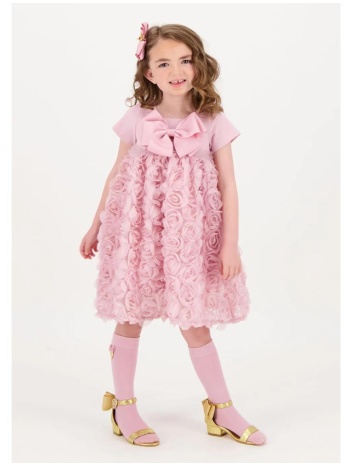 φόρεμα τούλι κορίτσι angel`s face-talia-tea rose σε προσφορά