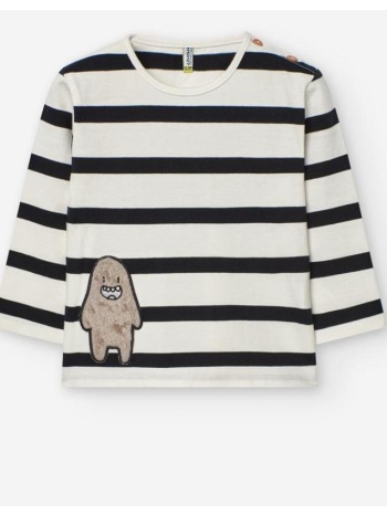 μπλούζα μακό μπεμπέ αγόρι losan-lbbap0303_24044-ecru σε προσφορά