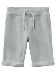 βερμούδα φούτερ αγόρι name it-13201050-grey melange