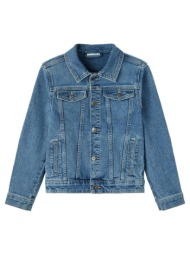 μπουφάν τζιν αγόρι name it-13214219-medium blue denim