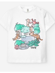 μπλούζα μπεμπέ μακό αγόρι losan-lbbap0303_25013-white