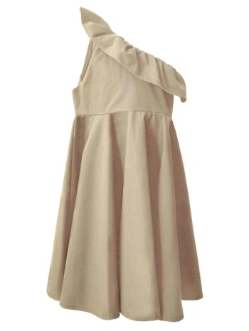 φόρεμα υφασμάτινο κορίτσι two in a castle-t6128-beige σε προσφορά
