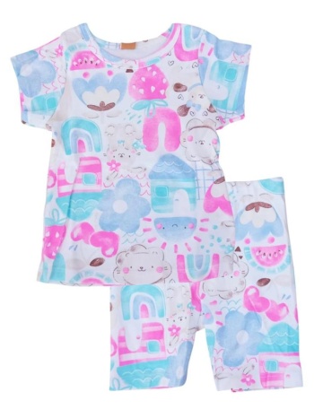 πιτζάμα μακό κορίτσι up baby-2601-45674-white σε προσφορά