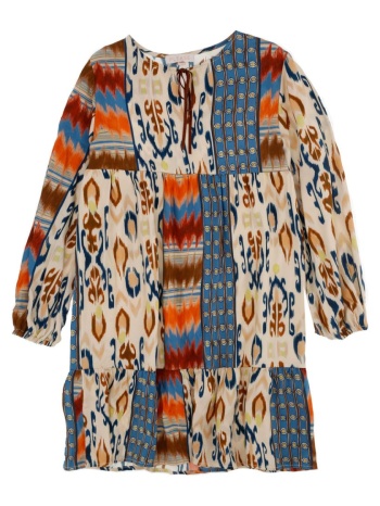 φόρεμα υφασμάτινο κορίτσι please-ab46364g-print σε προσφορά