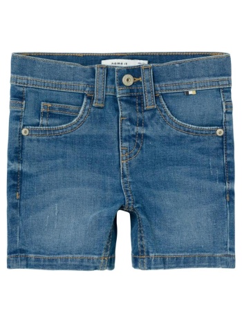βερμούδα τζιν αγόρι name it-13226526-medium blue denim σε προσφορά