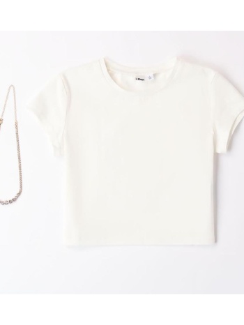 μπλούζα μακό κορίτσι i do-48504-0112-ecru σε προσφορά