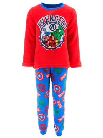 πιτζάμα fleece αγόρι avengers-xh20006-red σε προσφορά