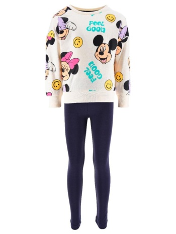 σετ φούτερ με κολάν κορίτσι minnie mouse-xh1220-owhite σε προσφορά