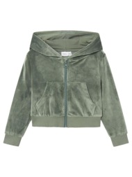 ζακέτα βελουτέ κορίτσι name it-13236383-dark forest