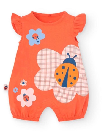 φορμάκι μπεμπέ κορίτσι boboli-101057-3886-orange σε προσφορά