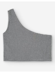 μπλούζα ελαστική crop κορίτσι losan-ljgap0103_25006-black