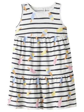 φόρεμα μακό κορίτσι name it-13228172-bright white/ice σε προσφορά