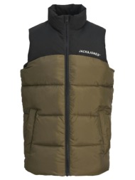 μπουφάν αμάνικο αγόρι jack & jones-12258889-canteen/blocking