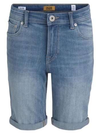 βερμούδα τζιν αγόρι jack & jones-12202233-blue denim σε προσφορά