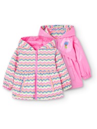 μπουφάν λεπτό διπλής όψης κορίτσι boboli-218168-3633-fuchsia