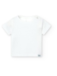 μπλούζα μπεμπέ μακό ριπ κορίτσι boboli-138057-1111-white