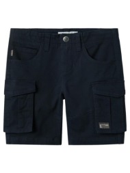 βερμούδα υφασμάτινη cargo αγόρι name it-13198124-dark sapphire