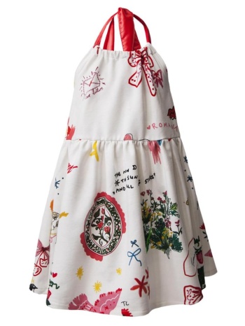 φόρεμα φούτερ κορίτσι two in a castle-t6089-printed σε προσφορά