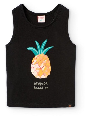 μπλούζα μακό κορίτσι boboli-421052-890-black σε προσφορά