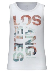 μπλούζα αμάνικη μακό αγόρι name it-13230053-bright white