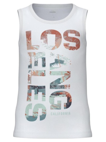 μπλούζα αμάνικη μακό αγόρι name it-13230053-bright white σε προσφορά