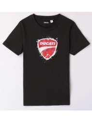 μπλούζα μακό αγόρι ducati-g8633-0658-black