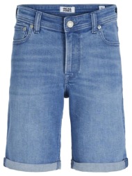 βερμούδα τζιν αγόρι jack & jones-12256369-blue denim